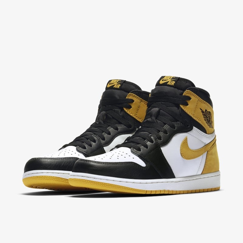 Black & yellow jordan 1 online